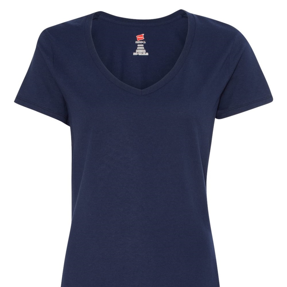 V neck Tshirt Navy